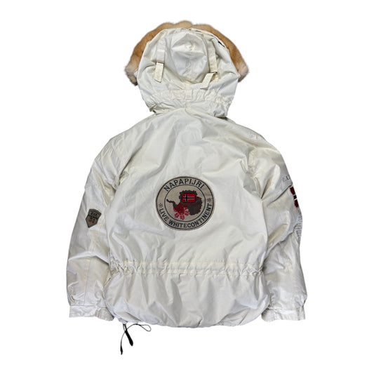Vintage Napapijri Fur Half Zip