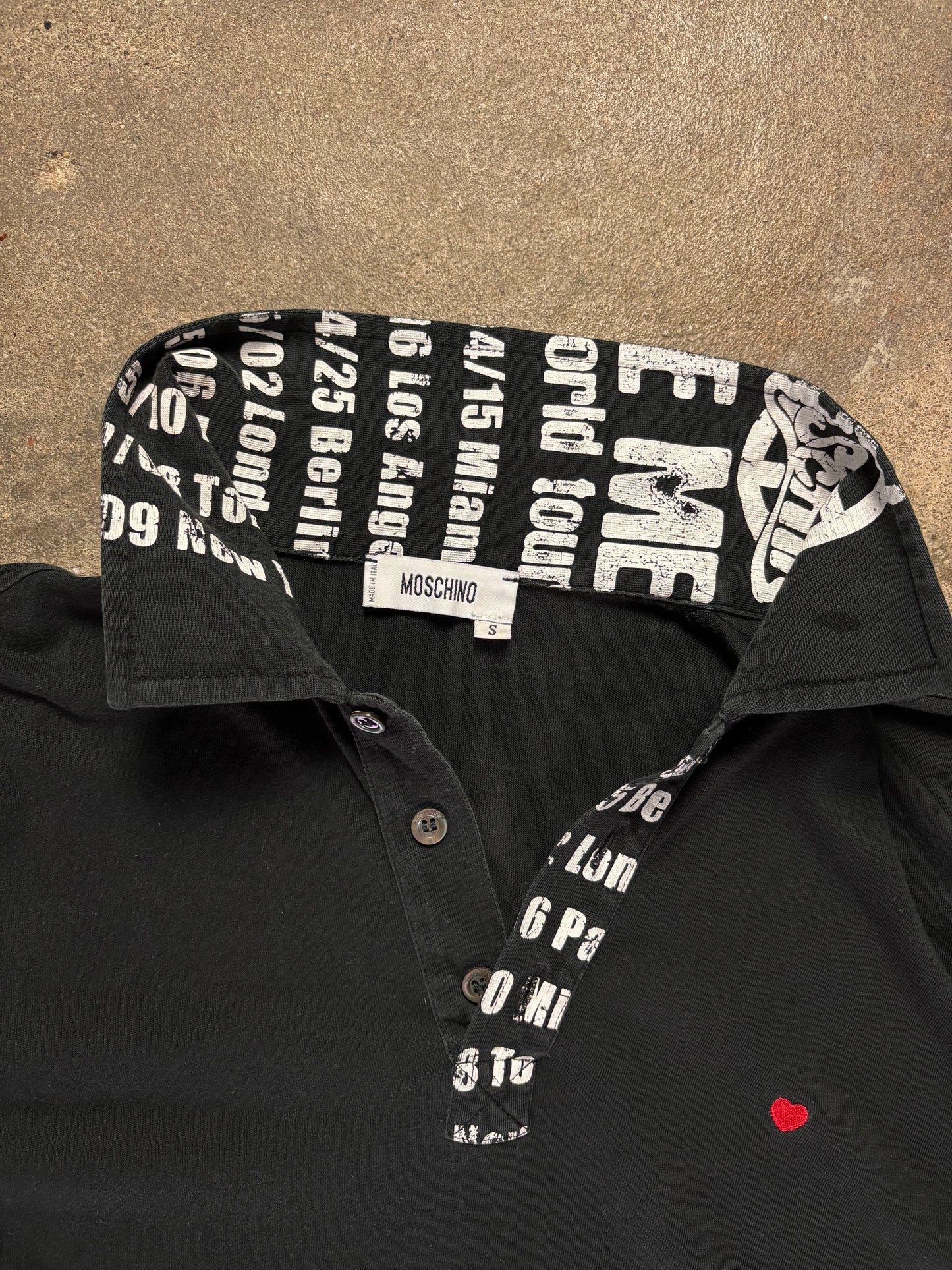 Vintage Moschino Polo Hemd