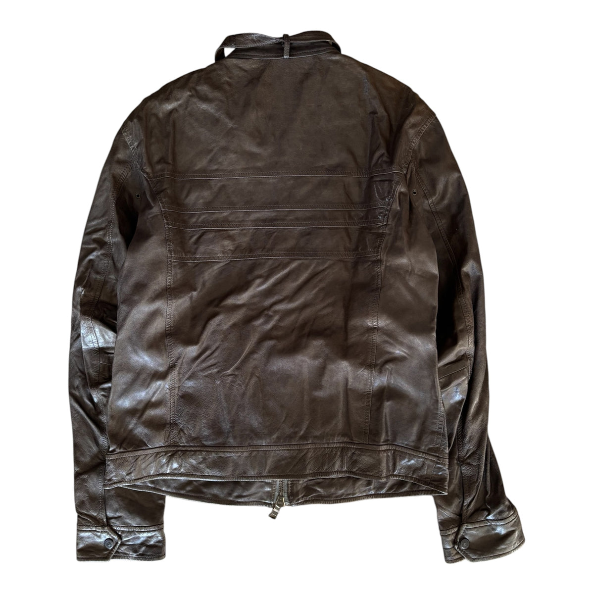 Vintage Gazzarini Lederjacke Size M
