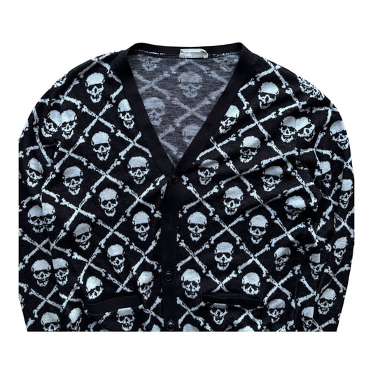 Vintage Denim & Supply Ralph Lauren Skull & Crossbones Cardigan