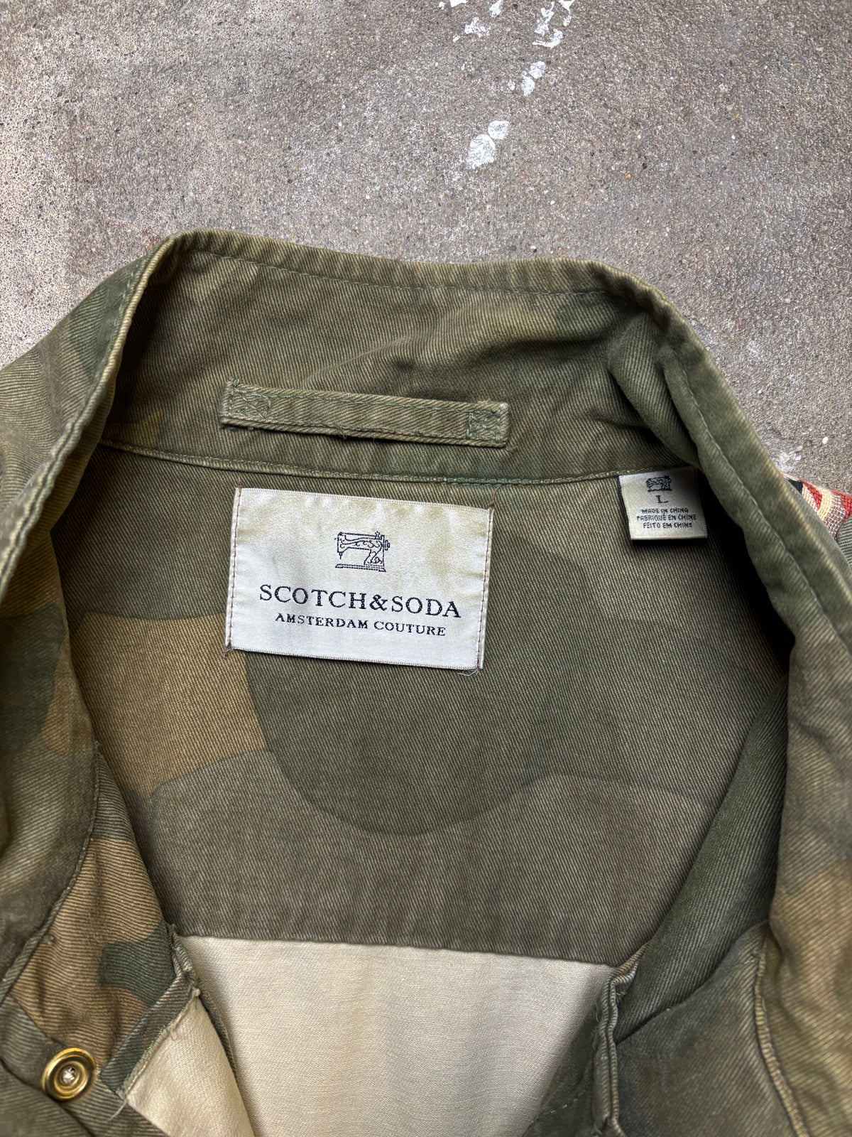 Scotch & Soda Military Jacket Size L