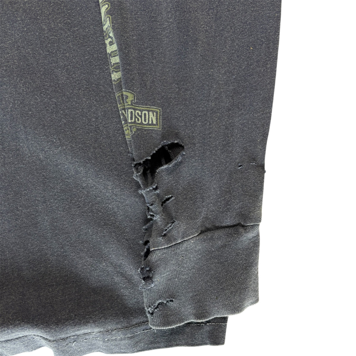 Vintage Distressed Harley Davidson Longsleeve Size S