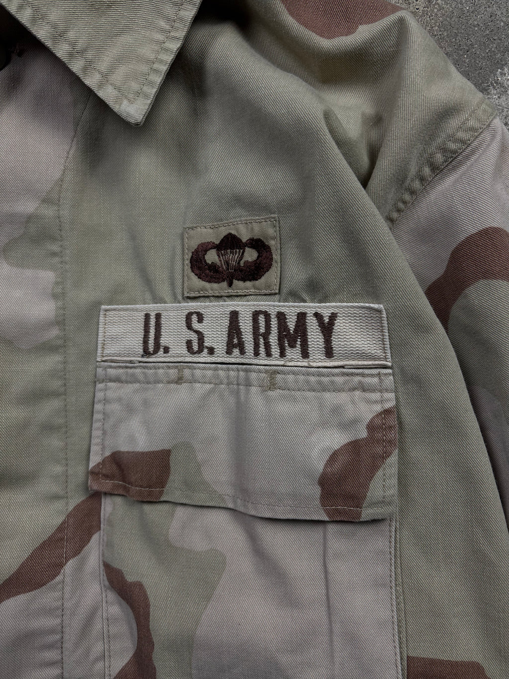 Vintage U.S Army Camouflage Shirt