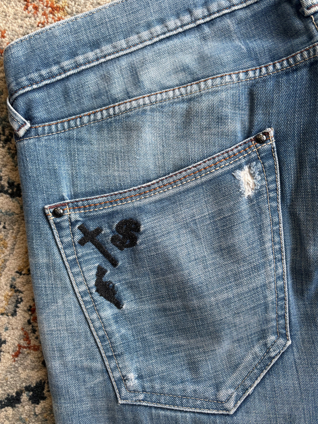 Vintage Andy Warhol Jeans