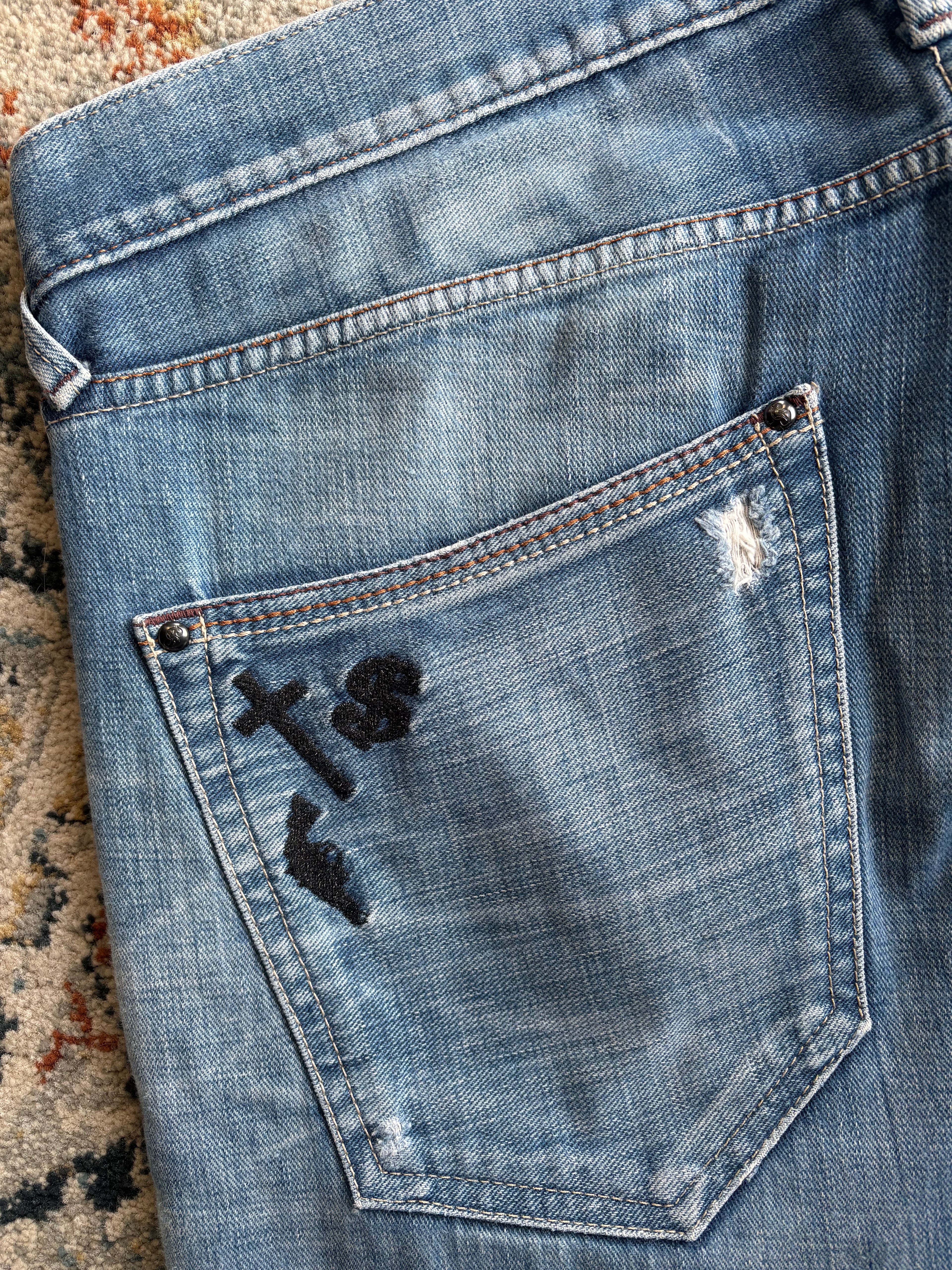 Vintage Andy Warhol Jeans