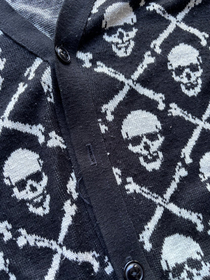 Vintage Denim & Supply Ralph Lauren Skull & Crossbones Cardigan