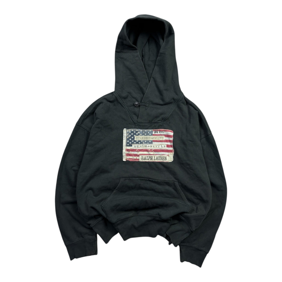 Vintage Ralph Lauren Denim & Supply US Flag Hoodie