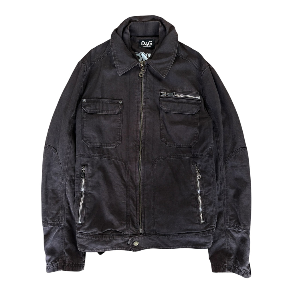 Vintage Dolce & Gabbana Utility Jacket from 1998s Bondage Collection