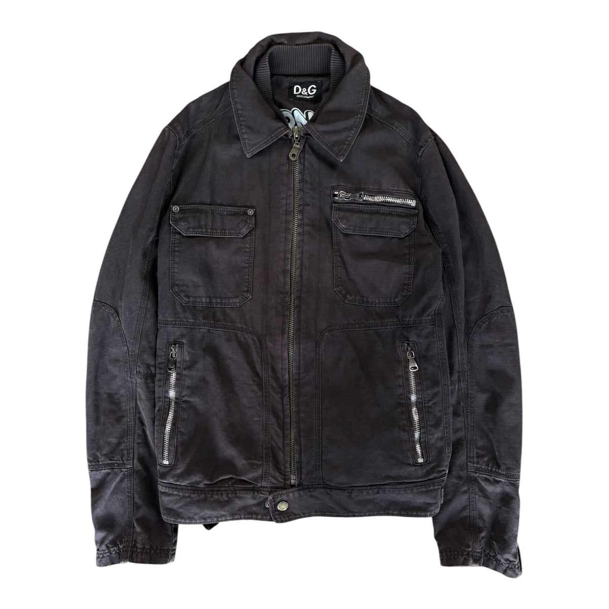 Vintage Dolce & Gabbana Utility Jacket from 1998s Bondage Collection