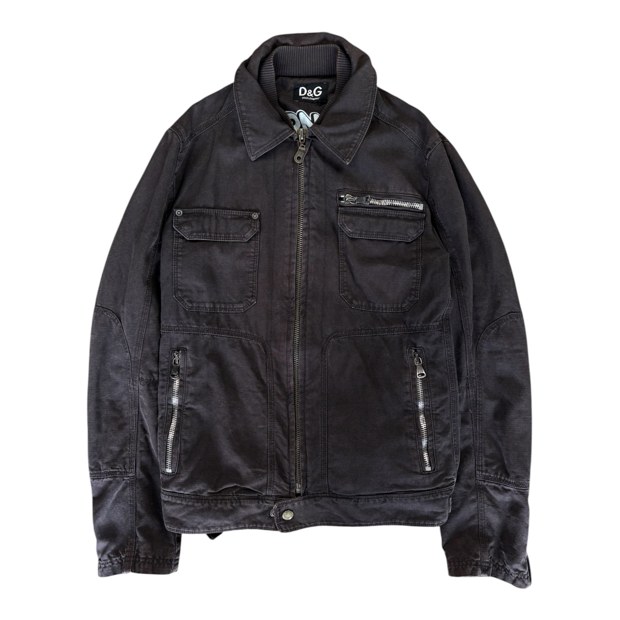 Vintage Dolce & Gabbana Utility Jacket from 1998s Bondage Collection