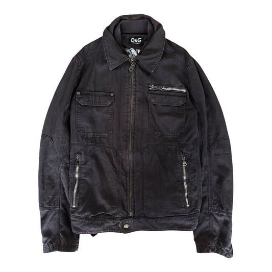 Vintage Dolce & Gabbana Utility Jacket from 1998s Bondage Collection