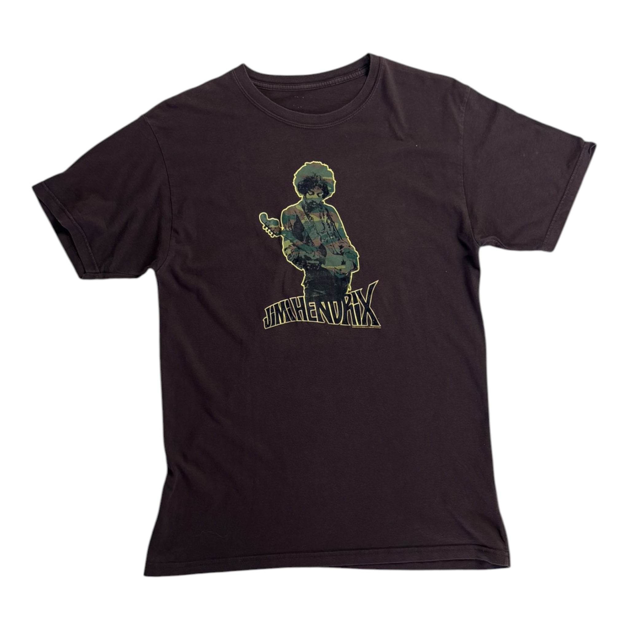 Vintage Jimmy Hendrix Camouflage T-Shirt Size L