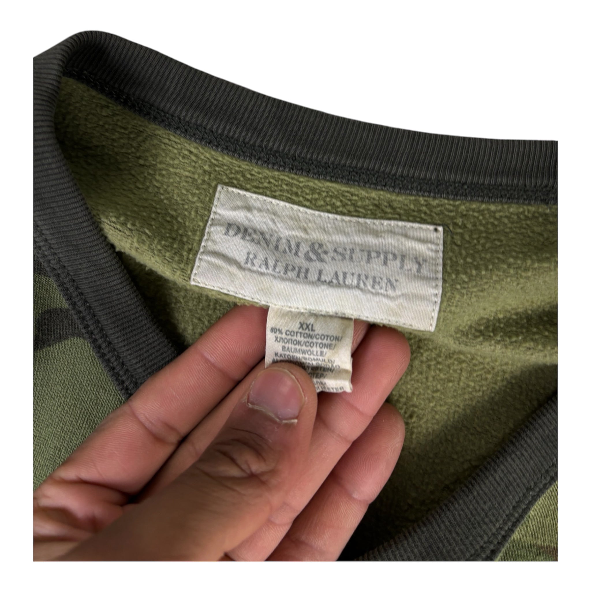 Ralph Lauren Denim & Supply Camouflage Crewneck