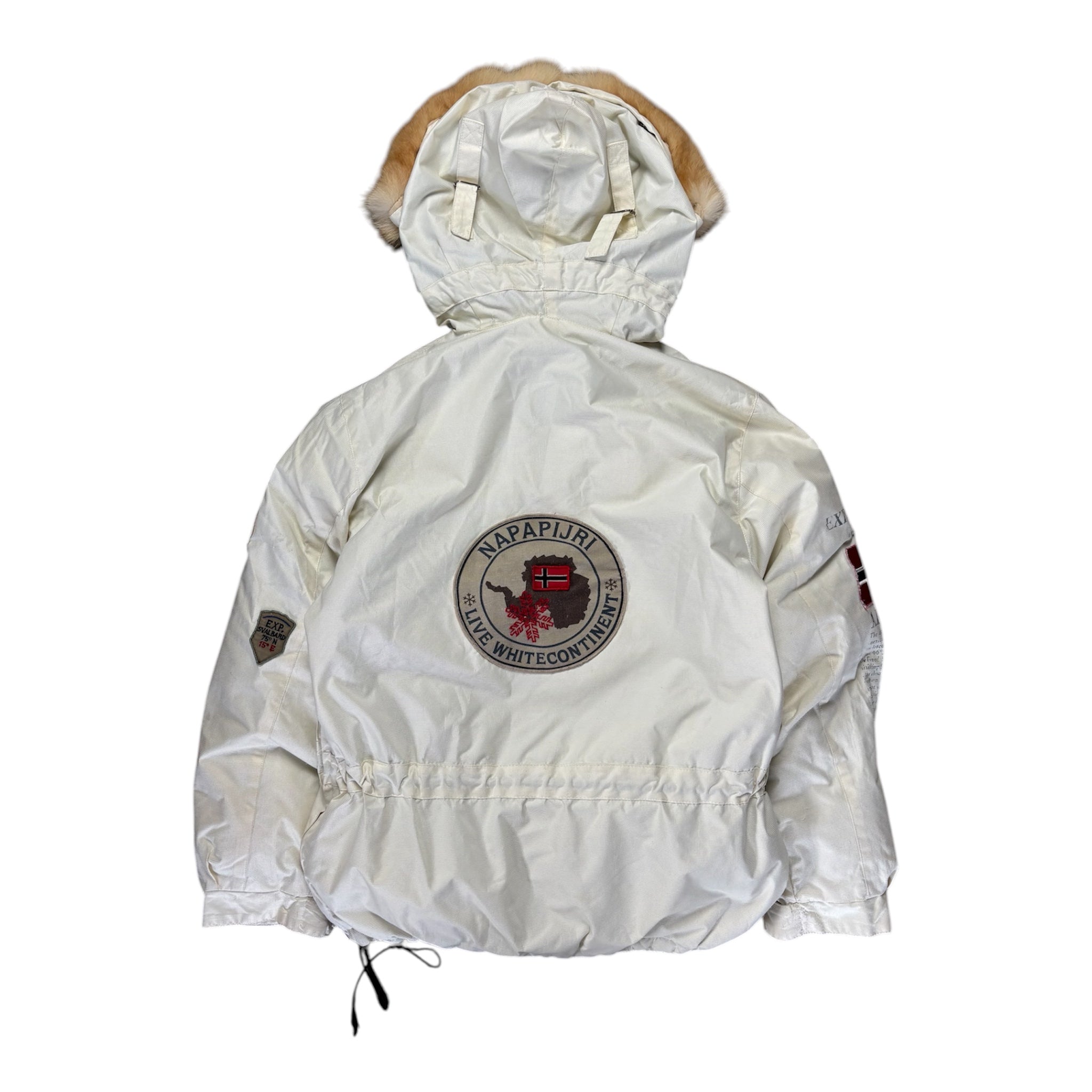 Vintage Napapijri  Fur Half Zip