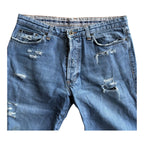 Vintage Dolce & Gabbana Distressed Denim