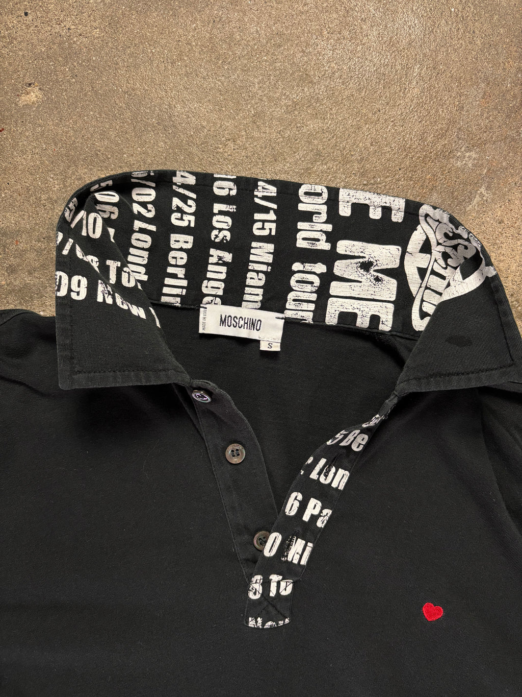 Vintage Moschino Polo Hemd