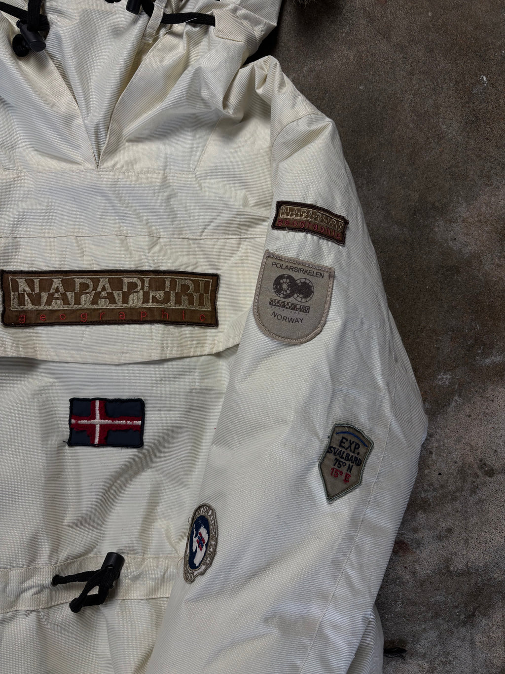 Vintage Napapijri  Fur Half Zip