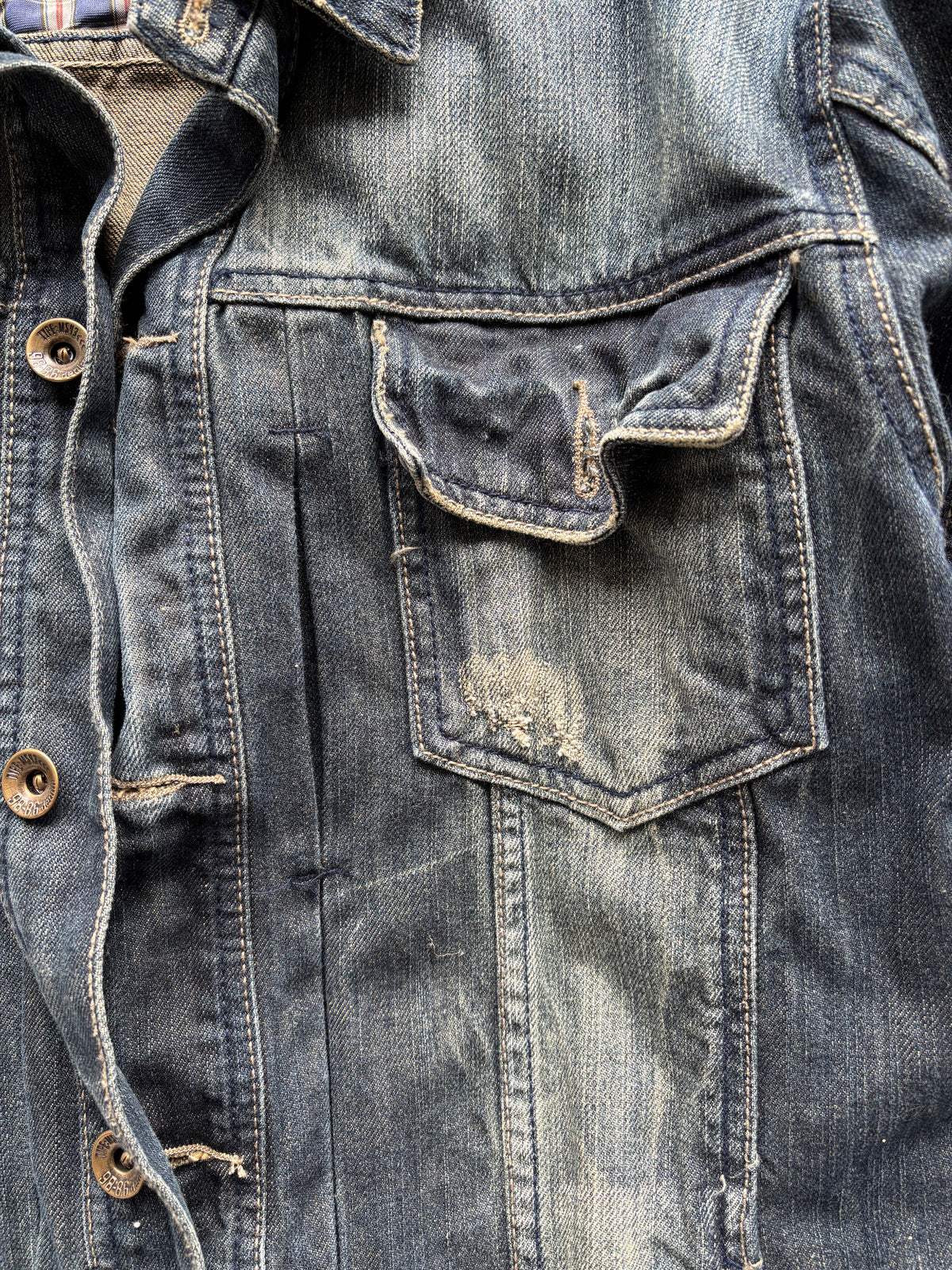 Vintage Southern Jeans Jacke Size XL