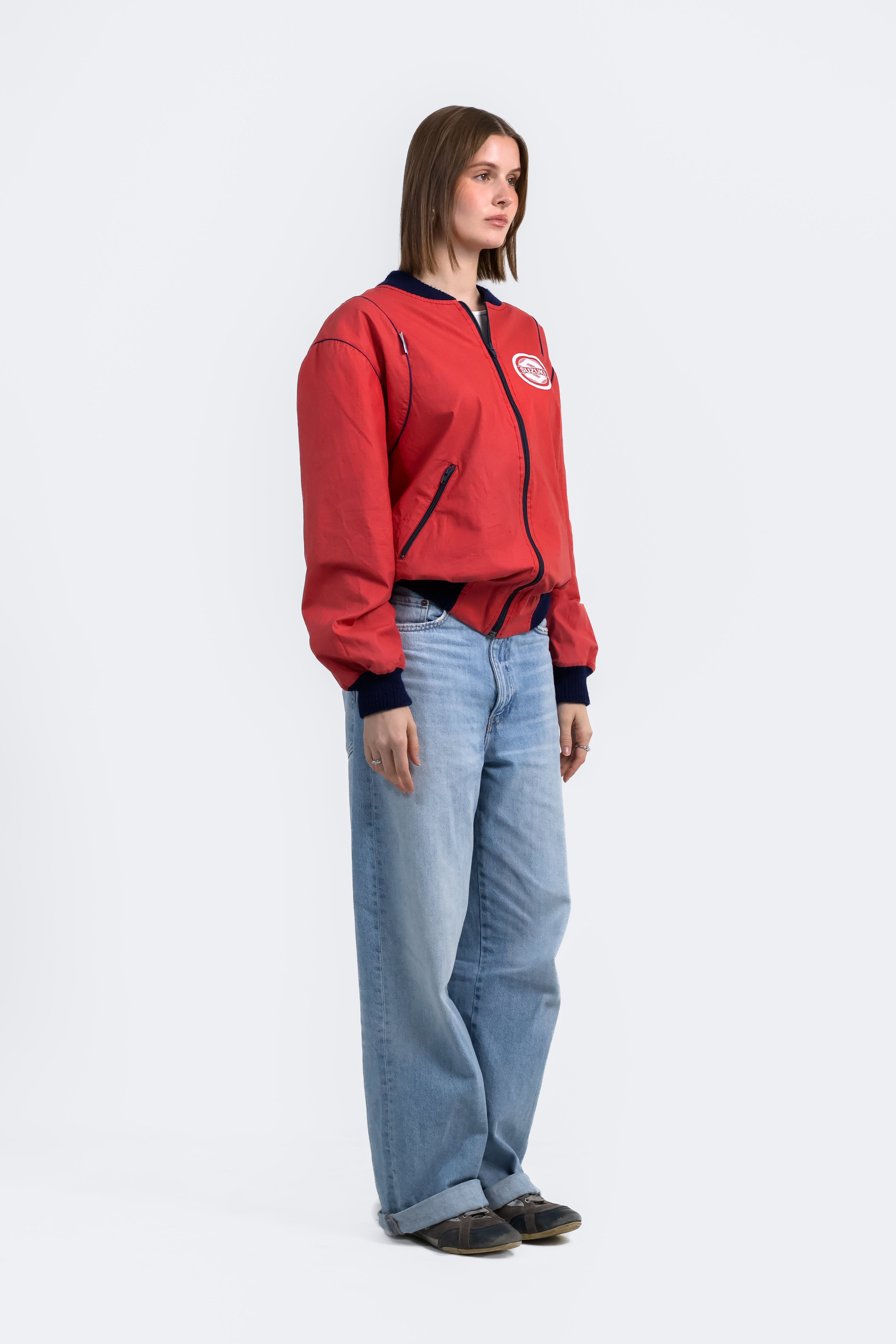 Vintage Suzuki Bomberjacke