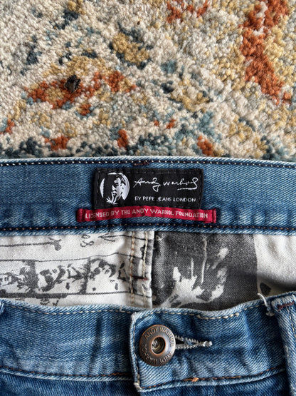 Vintage Andy Warhol Jeans