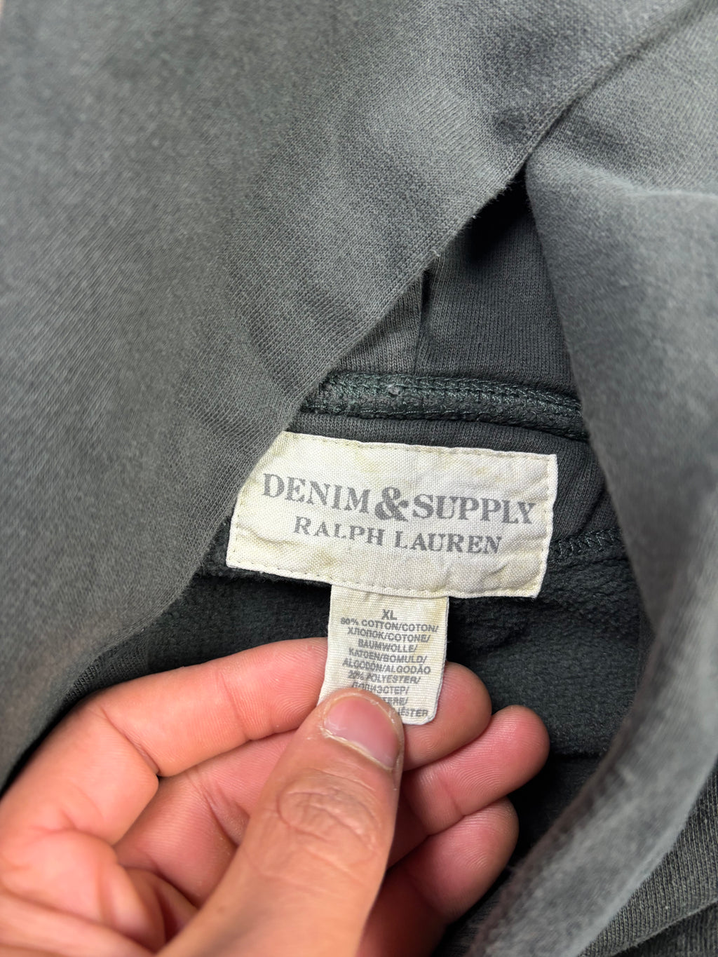 Vintage Ralph Lauren Denim & Supply US Flag Hoodie