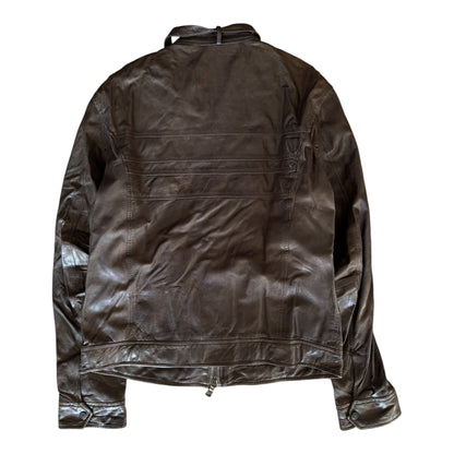 Vintage Gazzarini Lederjacke Size M