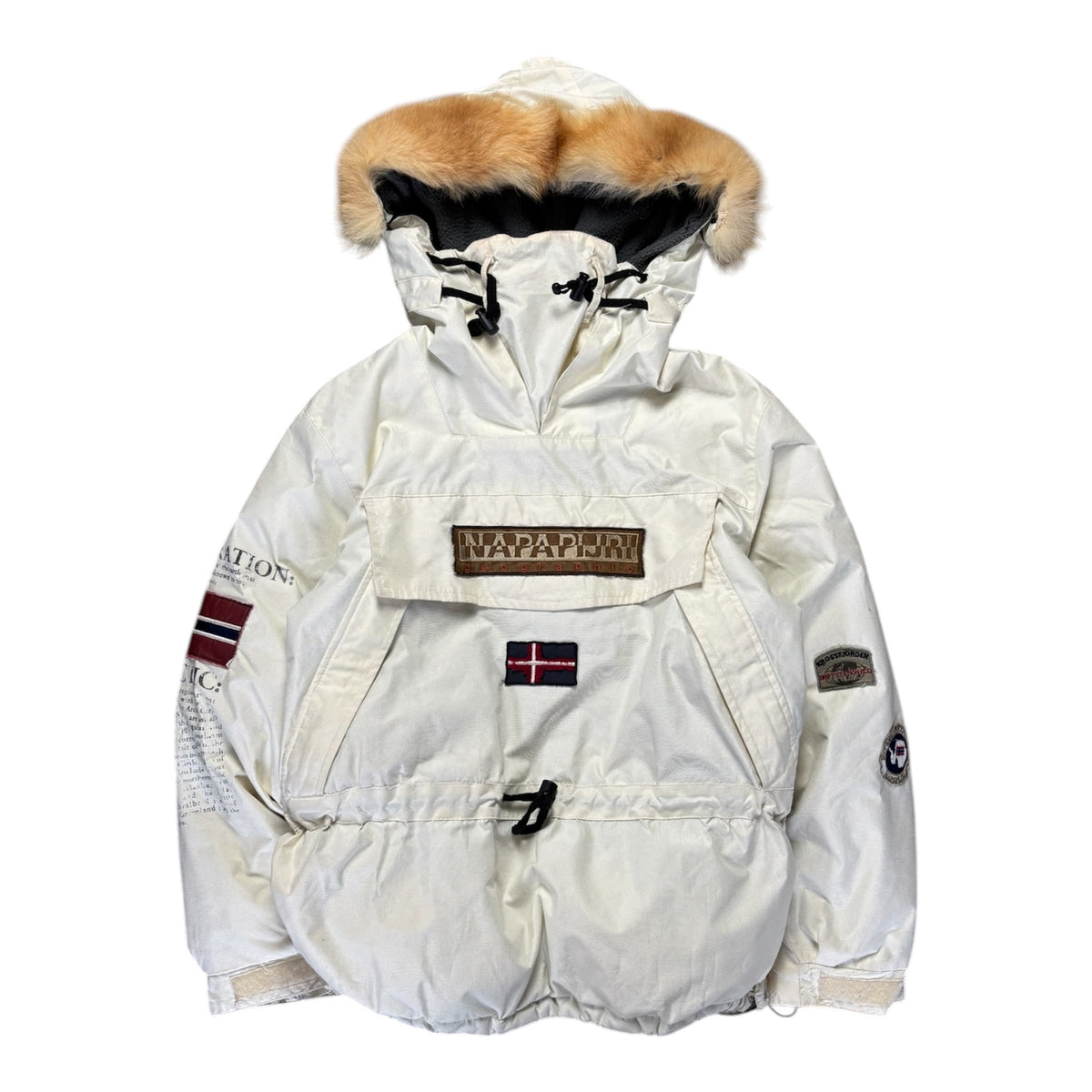 Vintage Napapijri  Fur Half Zip