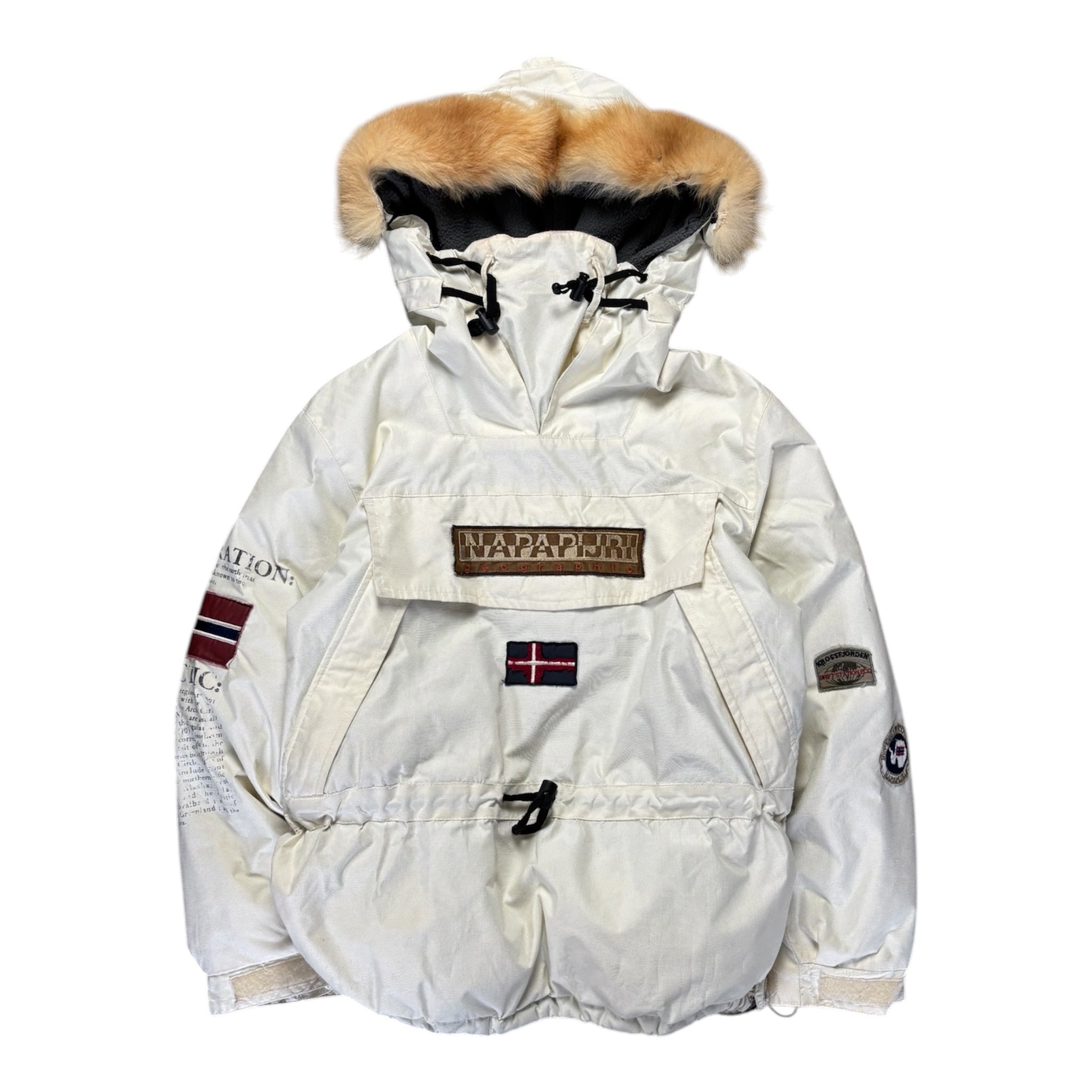 Vintage Napapijri  Fur Half Zip