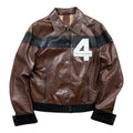Vintage Dolce & Gabbana Brown Leather Jacket