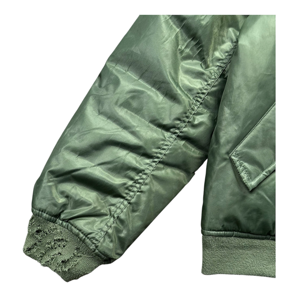 Vintage Distressed MA 1 Bomberjacke Size M
