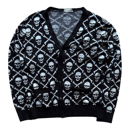 Vintage Denim & Supply Ralph Lauren Skull & Crossbones Cardigan