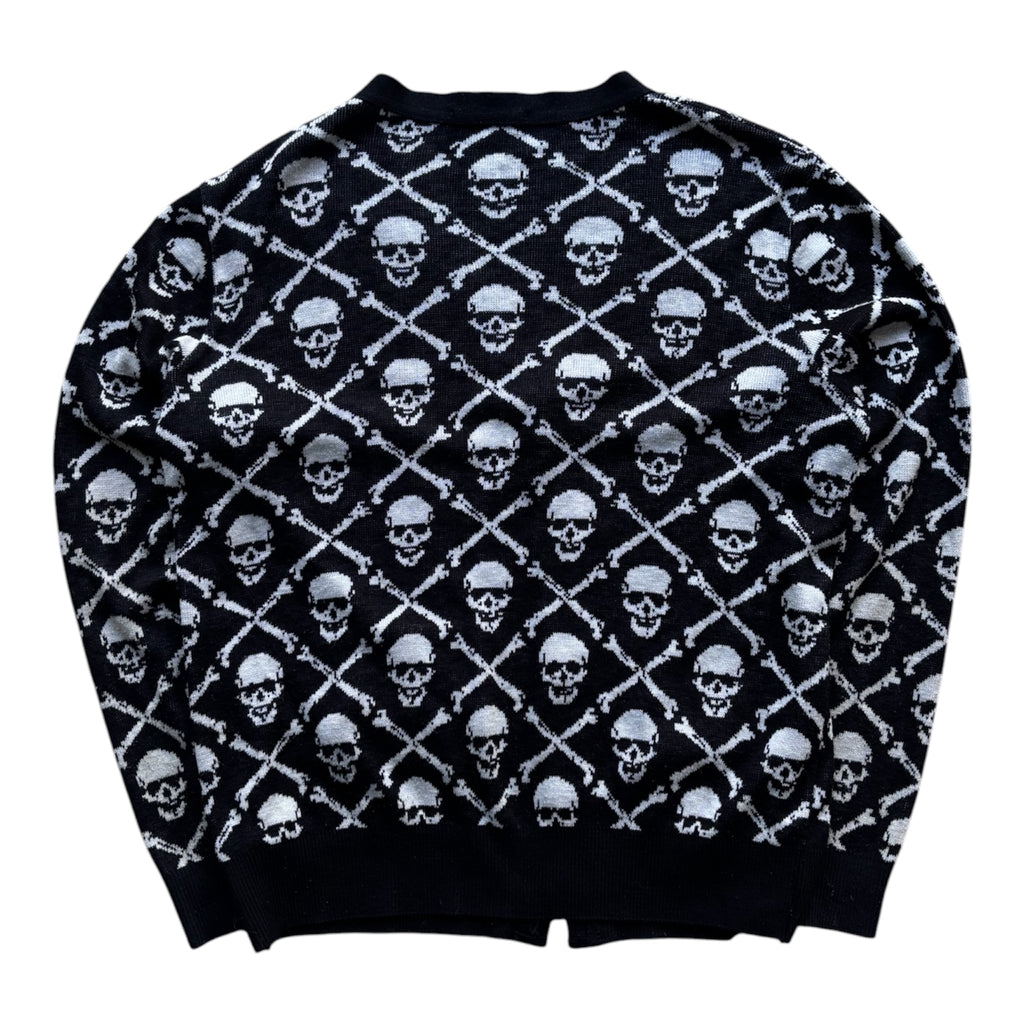 Vintage Denim & Supply Ralph Lauren Skull & Crossbones Cardigan