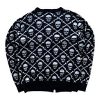 Vintage Denim & Supply Ralph Lauren Skull & Crossbones Cardigan