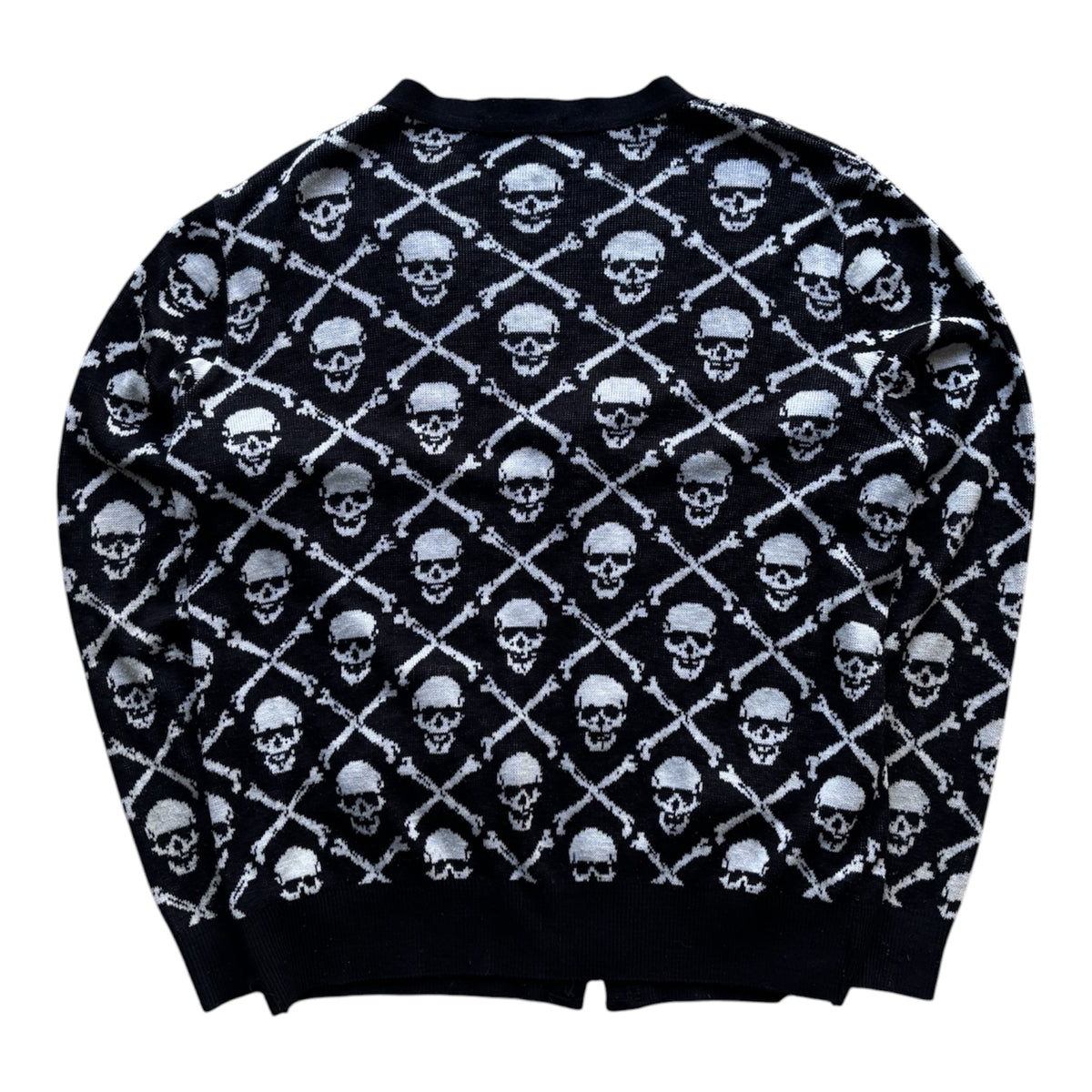 Vintage Denim & Supply Ralph Lauren Skull & Crossbones Cardigan
