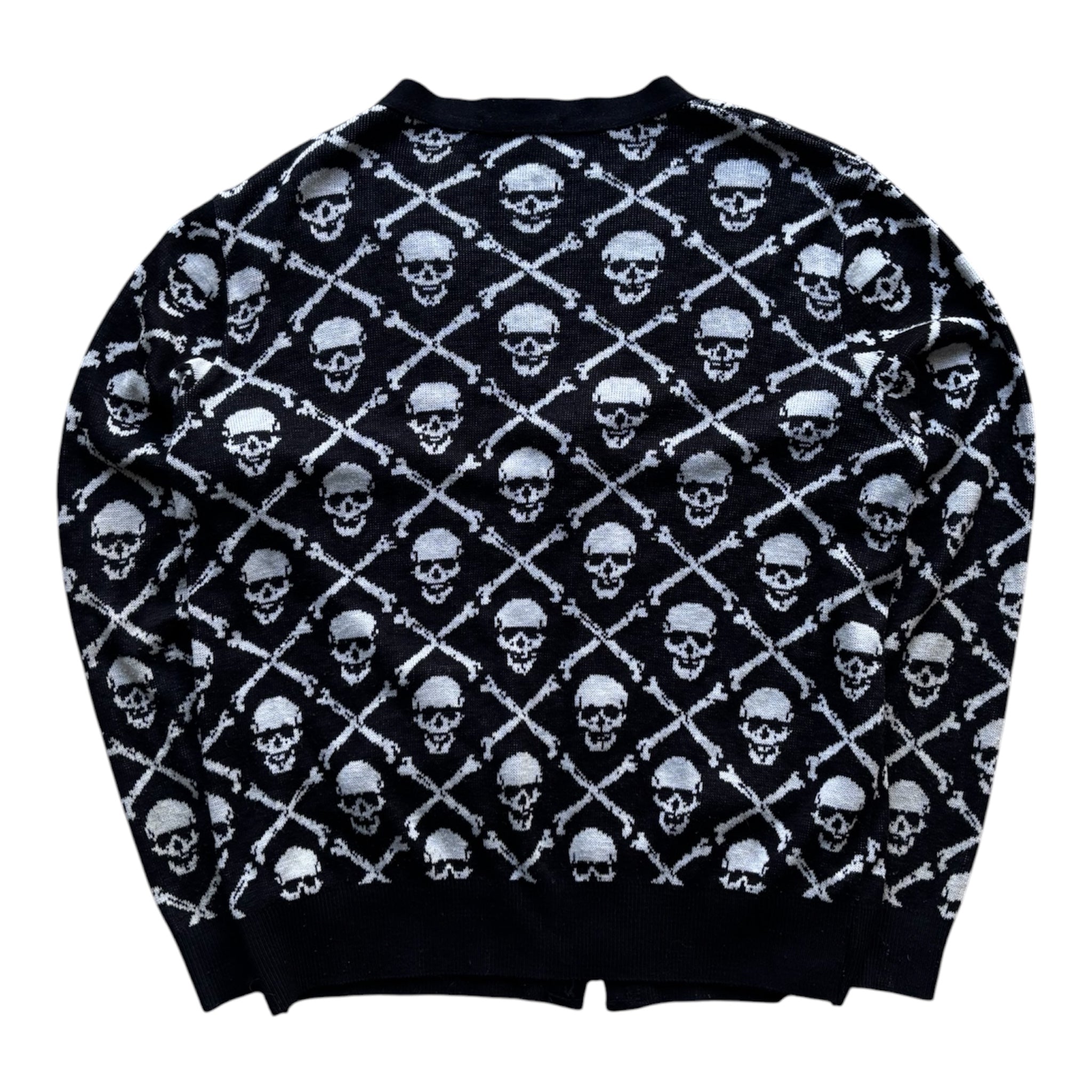Vintage Denim & Supply Ralph Lauren Skull & Crossbones Cardigan