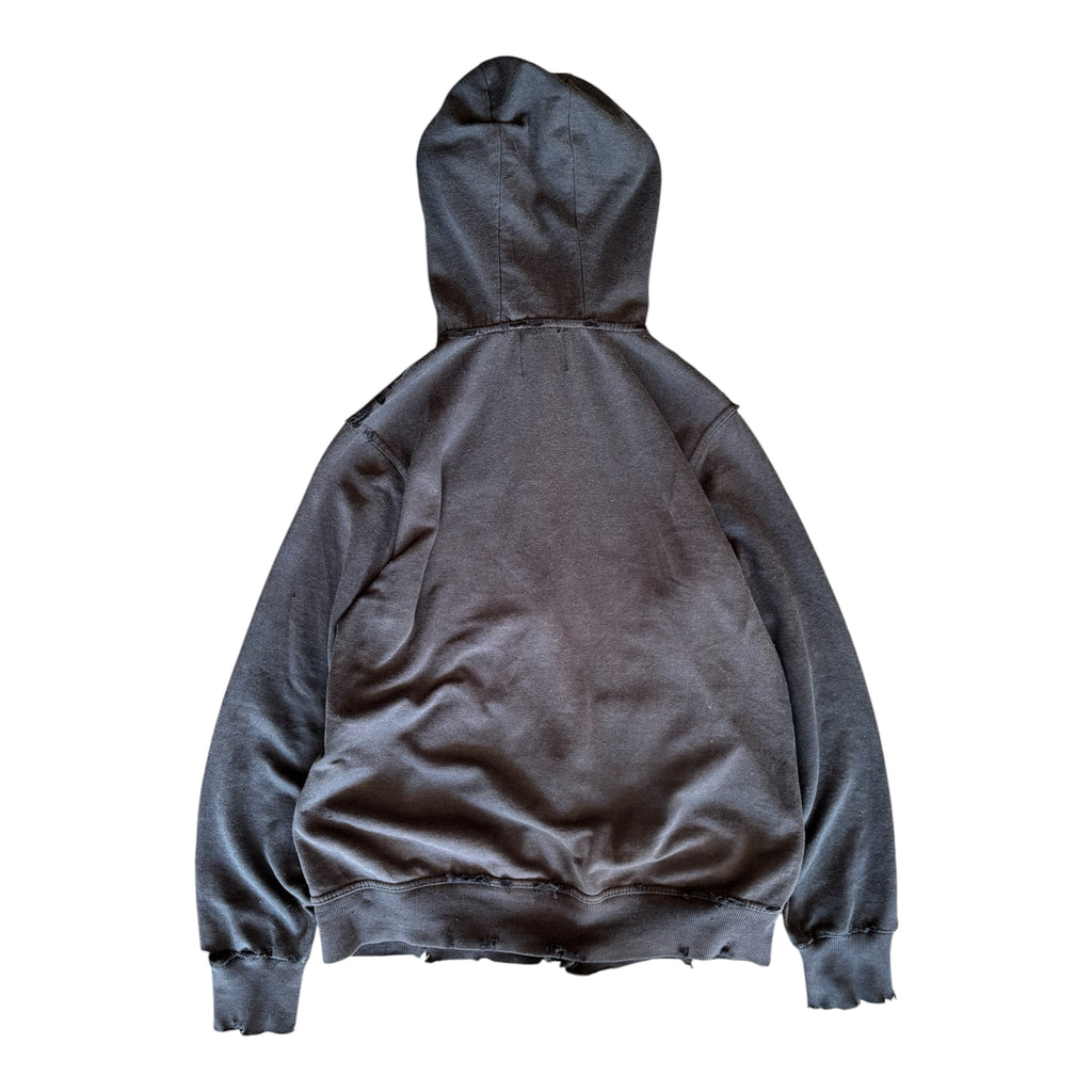 Vintage Sunfaded Distressed Hoodie