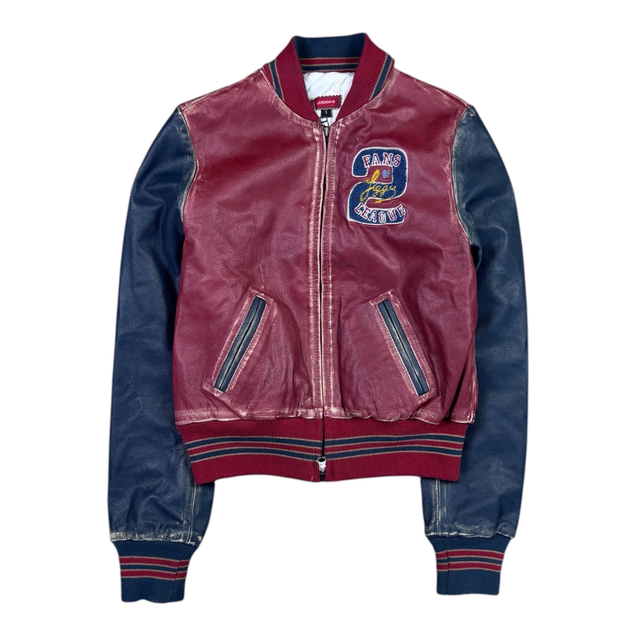 Vintage Jiggy Leather Bomberjacket