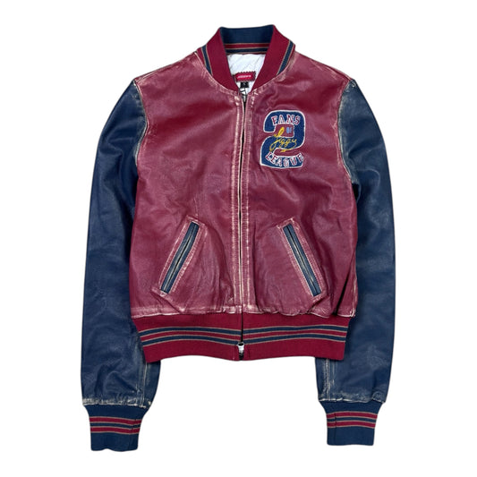 Vintage Jiggy Leather Bomberjacket