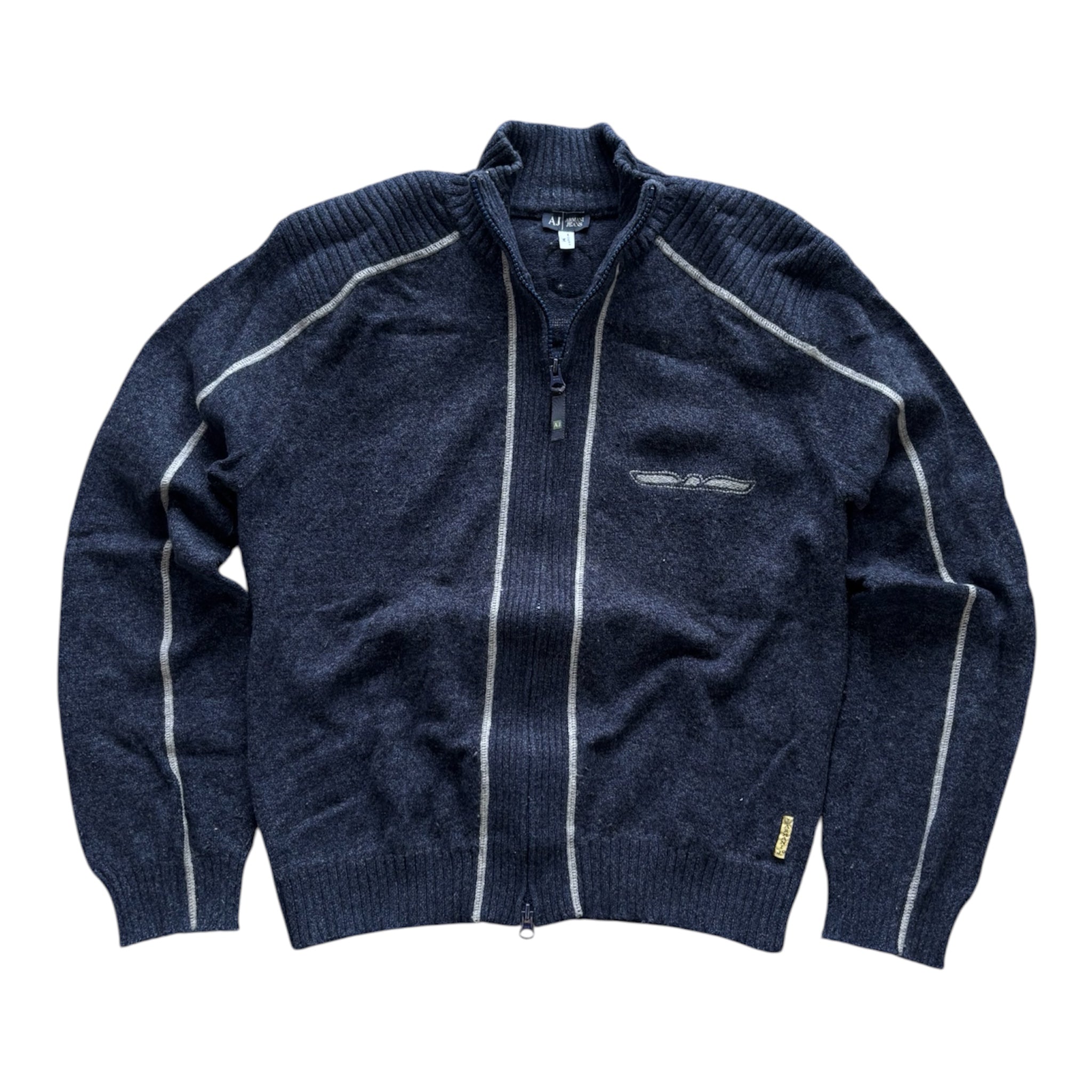 Vintage Armani Jeans Strickjacke