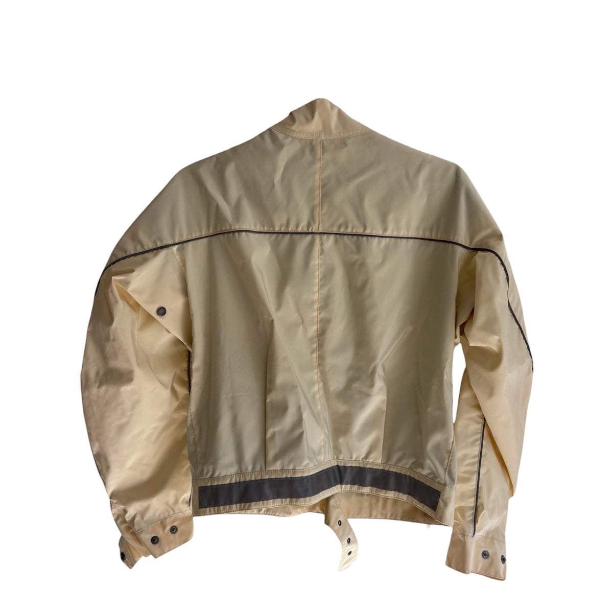 Vintage Belstaff Nylon Creme Bikerjacket