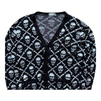 Vintage Denim & Supply Ralph Lauren Skull & Crossbones Cardigan