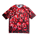 Vintage Liquid Skull T-Shirt Size XL