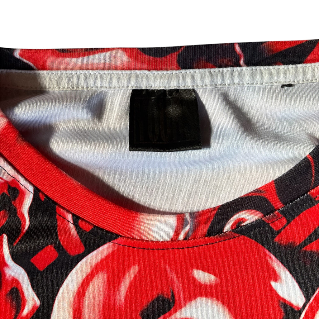 Vintage Liquid Skull T-Shirt Size XL