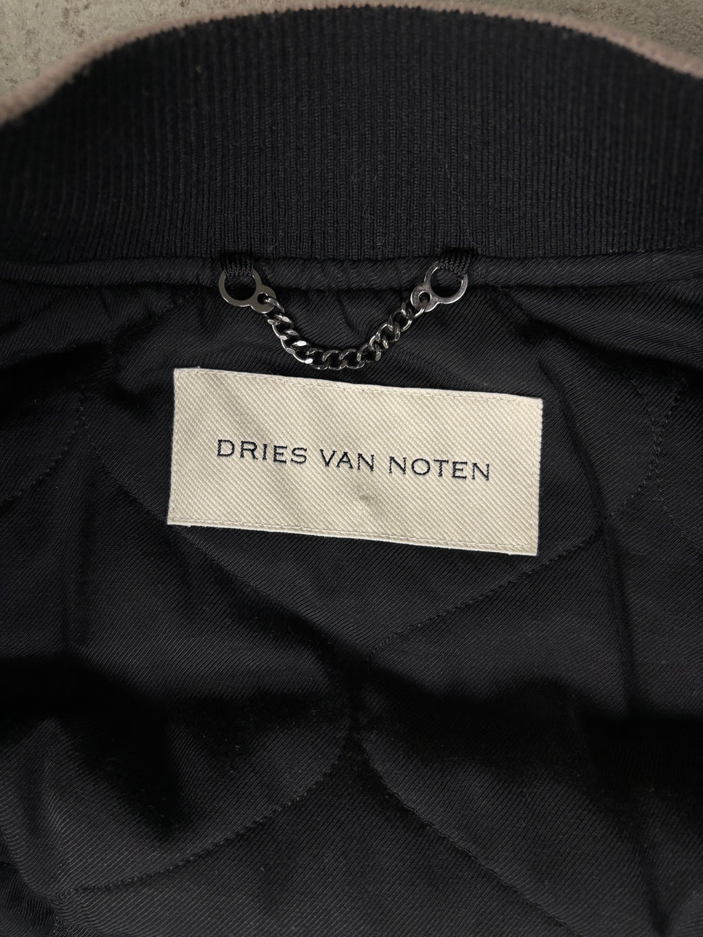 Dries Van Noten Backzip Bomber