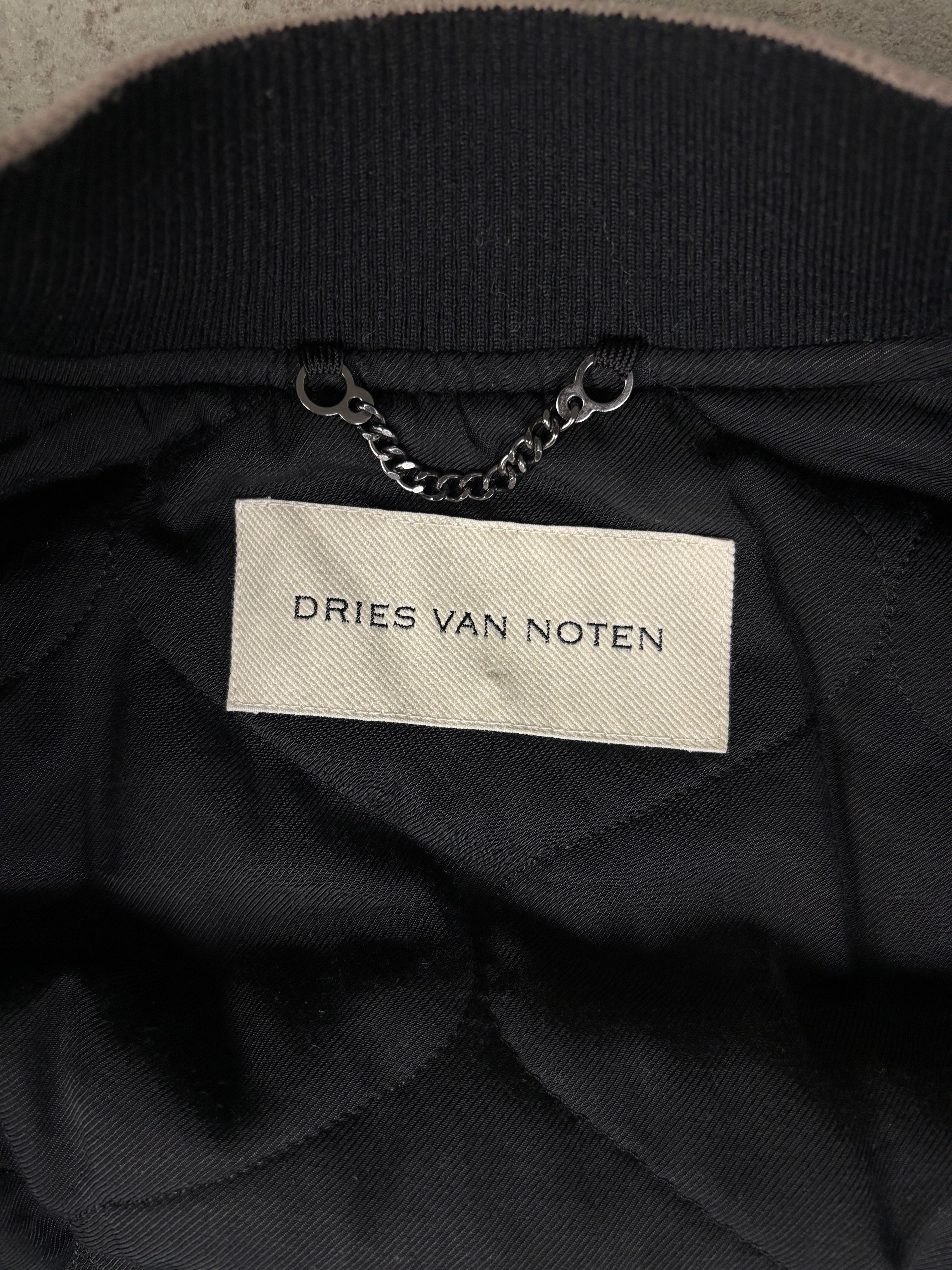 Dries Van Noten Backzip Bomber