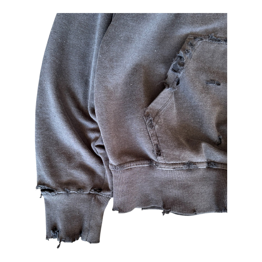 Vintage Sunfaded Distressed Hoodie