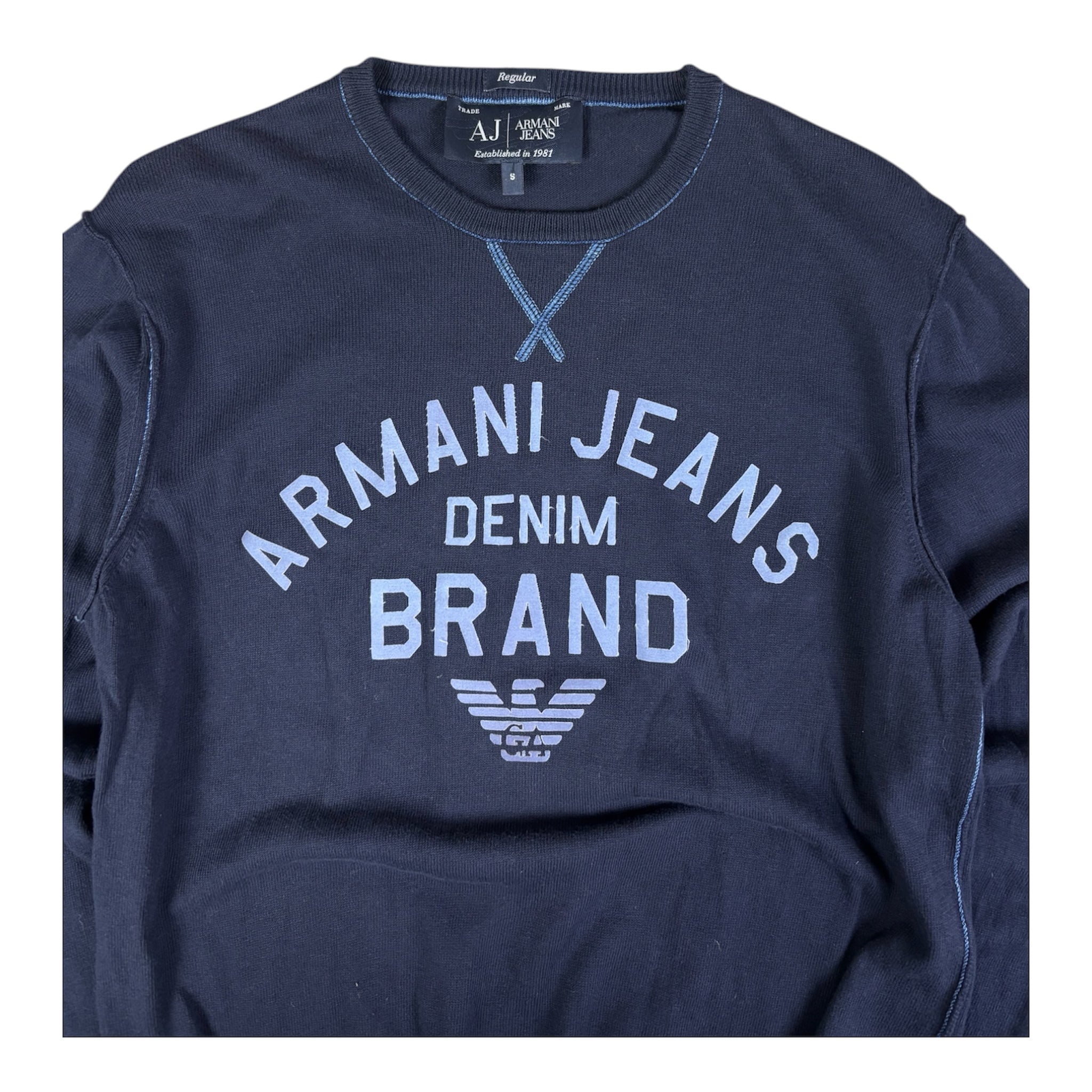 Vintage Armani Jeans Sweatshirt