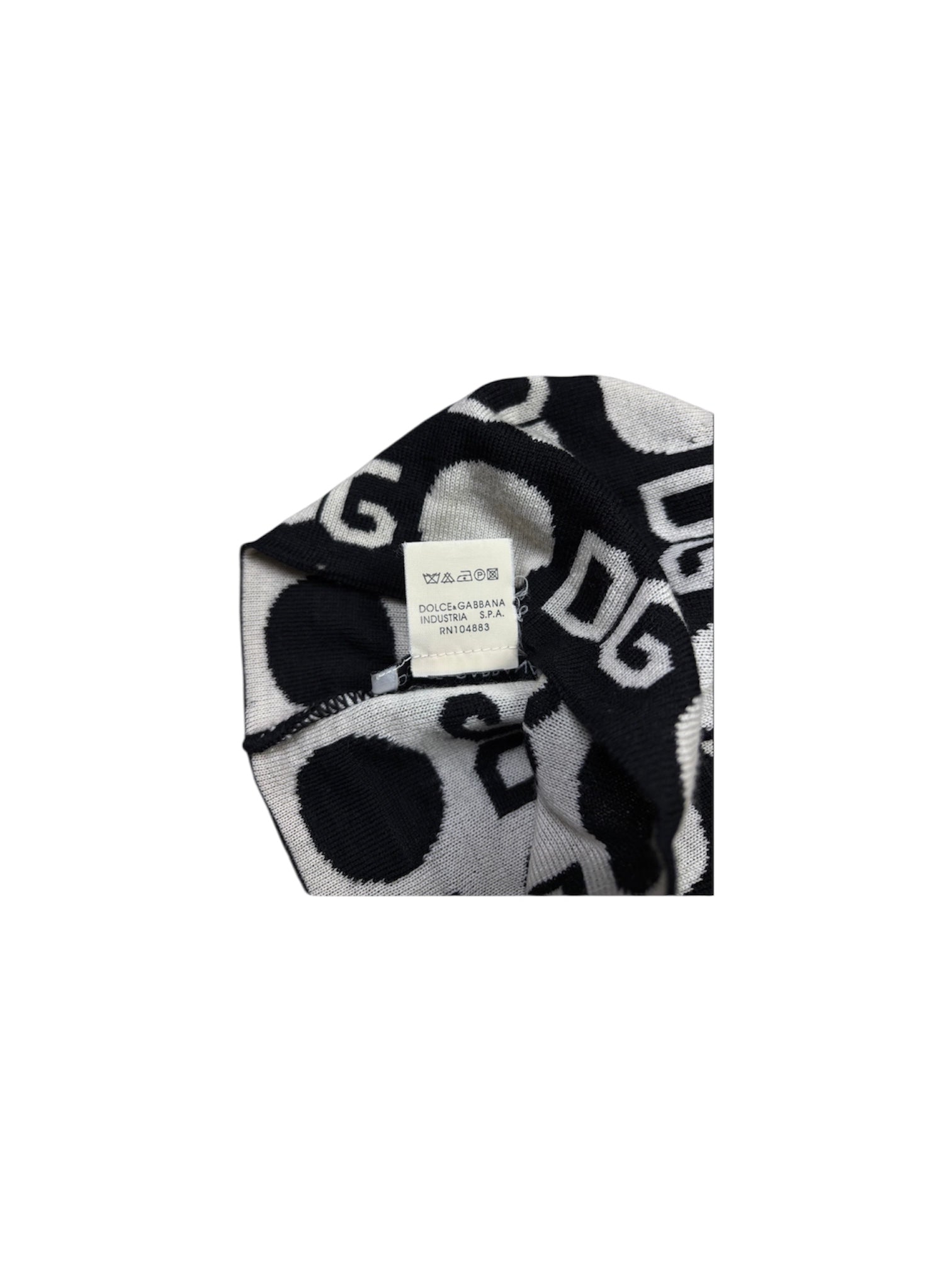 Vintage Dolce& Gabbana Skull Cap/ Beanie