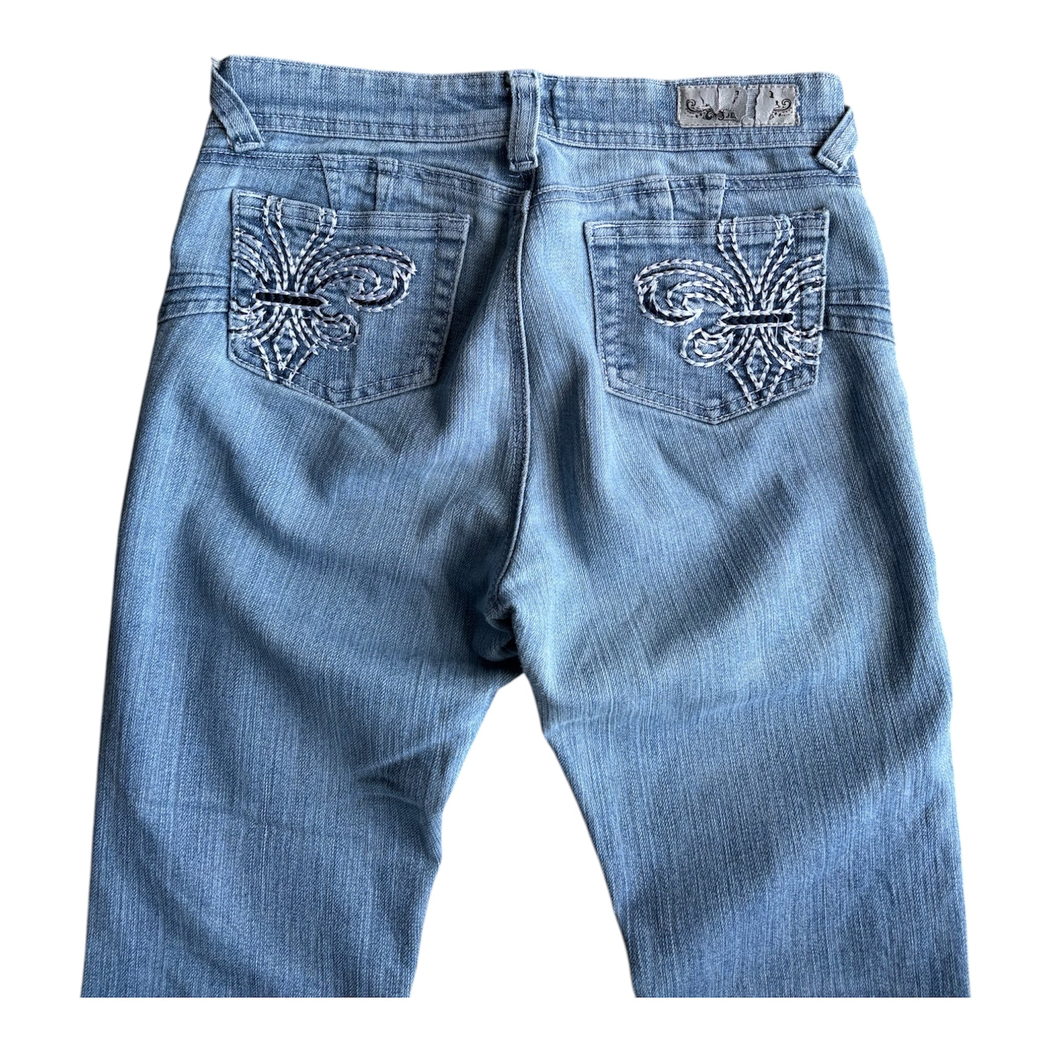 Vintage Low Waist Flare Jeans