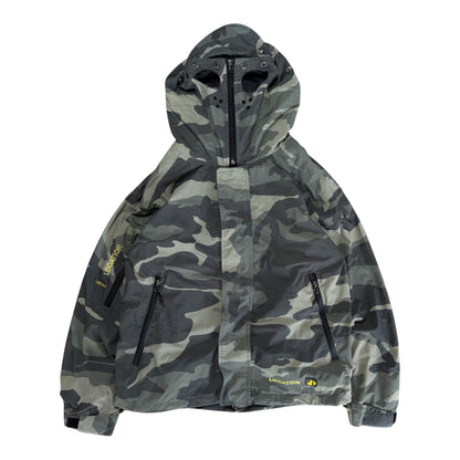 Vintage Location Google Hood Jacket Size M